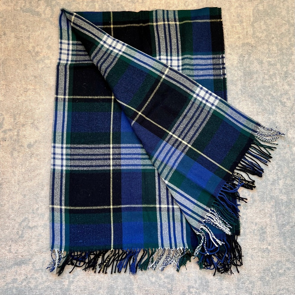 J. Crew Plaid Blanket Scarf